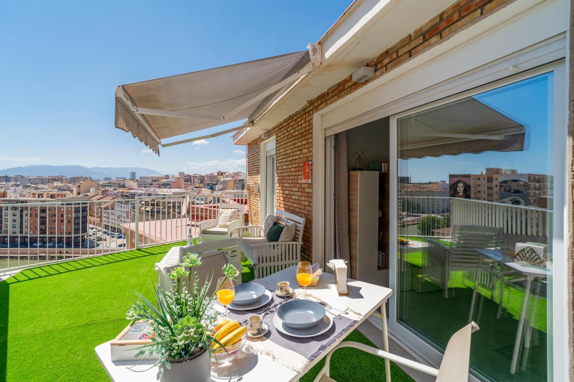 Sea Views Penthouse City Center Malaga Exterior photo
